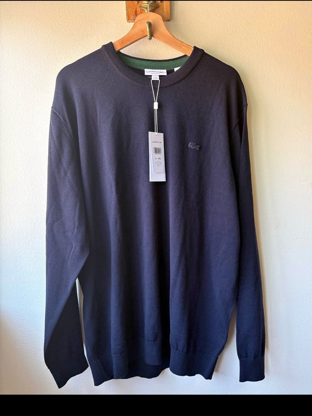 Lacoste Men's Dark Navy Crewneck Sweater